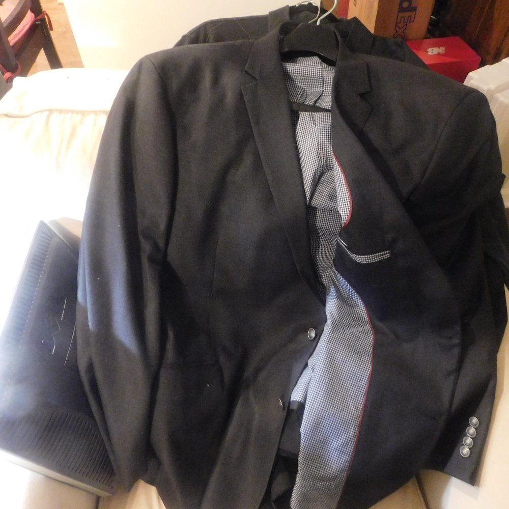 MEN'S DRESS COAT DARK BLUE
